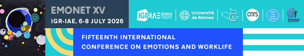 EMONET XV - Fifteenth International Conference on Emotions and Organizational Life>